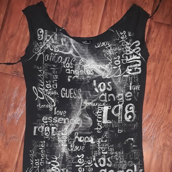 Guess Sleeveless Shirt - Picture 2 of 4